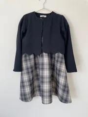 オケージョン スカラップボレロ付きワンピース　pairmanon