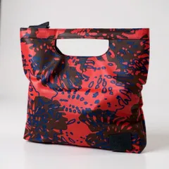 k16《美品》 Vivienne Westwood ヴィヴィアンウエストウッド 2WAY ショルダーバッグ レッド レザー 総柄 ハンドバッグ クラッチバッグ 鞄 カバンt18r