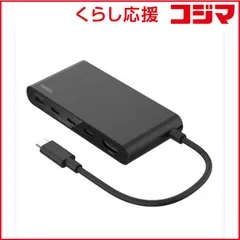 【 新品 未開封 】 BELKIN　Connect 5ポート USB-C ハブ(4K HDMI対応) ［5ポート / USB Power Delivery対応］　AVC021FQBK 未使用 送料無料