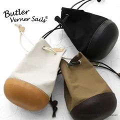 バトラーバーナーセイルズ Butler Verner Sails モールドレザー 巾着バッグ JA-2141 メンズ レディース カバン 日本製