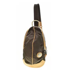 【Orobianco】LIMONTAナイロン×レザー ボディバッグショルダーバッグ