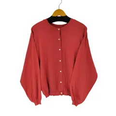 サマンサモスモス samansa Mos2 リネン混 カーディガン レディース FREE 