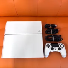 【動作確認済】PS4 500GB グレイシャーホワイト CUH-1200AB02