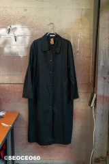 レディース ノーブランド 秋 コットンコート ブラック フリーサイズ