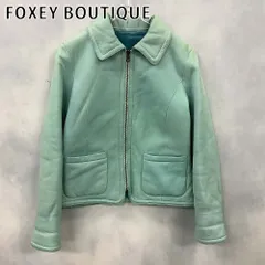 FOXEY BOUTIQUE フォクシーブティック ムートンジャケット 羊革 リバーシブル