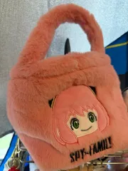 タグ付き アニメ SPY×FAMILY(スパイファミリー) グッズ アーニャ・フォージャー ファーバッグ ミニバッグ