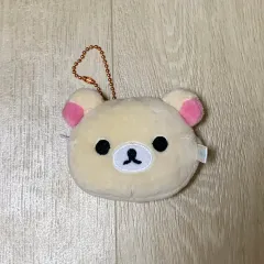 コリラックマ ミニ 顔 ポーチ キーホルダー