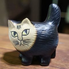 リサラーソン（LISA LARSON） キャットマヤ ブラック (サイズ：W70×D70