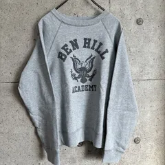 【USED】 古着 【中古】チャンピオン champion スウェット トレーナー BEN HILL ACADEMY グレー メンズ Ｍサイズ カレッジロゴ トップス