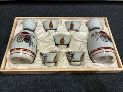 【伝統工芸品】石川県　九谷焼徳利/お猪口セット