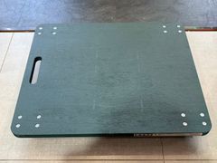 ◆未使用 保管品 サカエ 板台車 YM-2G 緑系 グリーン 耐荷重100kg◆19374★