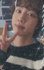 BTS JIN THE ASTRONAUT JAPAN FC限定 トレーディングカード