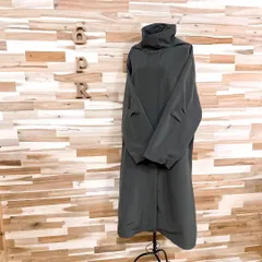 希少【セオリー】オーバーサイズ ミリタリー モッズ コート S カーキ×オリーブ