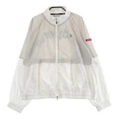 サイズ：LL AND PER SE アンパスィ  ジップジャケット  ホワイト系 [240101561508] ゴルフウェア レディース ストスト