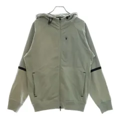 HERNO (ヘルノ) LAMINAR COTTON SWEATER ナイロン切り替え ジップアップフーデッドジャケット グレー JC00012UL 50017のサムネイル