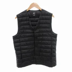 ユニクロ UNIQLO ウルトラライトダウンコンパクトベスト ジャケット ナイロン L 黒 311-400500 /JS