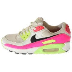 NIKE (ナイキ) WMNS AIR MAX 90 エアマックス90 ローカットスニーカー CT1030-100 ホワイト/ピンク US7/24cm