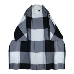COMME des GARCONS (コムデギャルソン) 22SS ブロックチェック二次元コート ブラック/ホワイト GI-C001のサムネイル