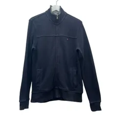 TOMMY HILFIGER トミーヒルフィガー ジップアップ ブルゾン ジャケット ブラック メンズ XS