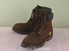 E011 Timberland レディースブーツ 茶 7M 25cm