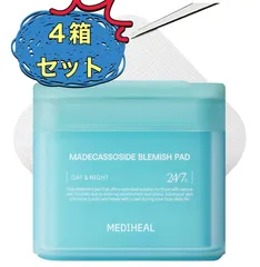 MEDIHEAL OFFICIALスクエアトナーパッド　マデカッソシド　4個