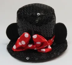 【中古】アクセサリー(非金属) ミニーマウス(シルクハット/ブラック) ヘアピン 「ディズニー」 東京ディズニーリゾート限定