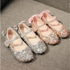 キッズシューズ 女の子 子供靴 フォーマル シューズ ジュニア シューズ グリッター 18cm 21cm ピアノ発表会 靴 結婚式 パンプス かわいい CCVTX1115p028