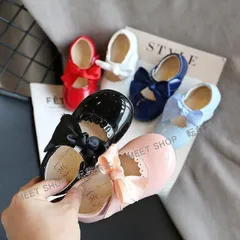 女の子 フォーマルシューズ 子供 フォーマル 靴 ベビー パンプス 子供靴 11cm-18cm リボン ドレスシューズ キッズ プリンセスシューズ CCVTX1115p027