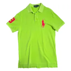 ポロ ラルフローレン ビックポニー ポロTシャツ ネオン
