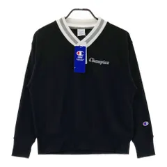 サイズ：M CHAMPION GOLF チャンピオンゴルフ  Vネック 長袖Tシャツ  ブラック系 [240101553498] ゴルフウェア レディース ストスト