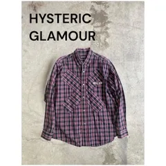 ヒステリックグラマー  HYSTERIC GLAMOUR チェックシャツ ロック フリーサイズ
