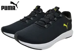プーマ 312005 PUMA SOFTRIDE CRUISE 2 SLIP-ON CORD メンズスニーカー スリッポンシューズ ランニングシューズ 紳士 ソフトライド クルーズ 2 スリップオン コード 靴 03 ブラック/ライム/シャドウグレー 黒