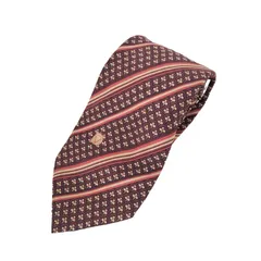 ヴァレンティノガラヴァーニ VALENTINO GARAVANI 花柄ストライプネクタイ メンズ 表記無 