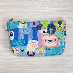 ファスナーポーチ ユキエモン467 ハンドメイド - メルカリ