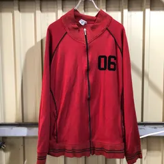 844 OLD NAVY トラックジャケット レッド L オールドネイビー ナイロンジャケット ワンポイントロゴ 古着卸 アメリカ仕入
