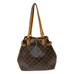 ◎◎LOUIS VUITTON ルイヴィトン モノグラム バティニョール ヴェルティカル トート ショルダーバッグ M51153 ブラウン ジャンク品