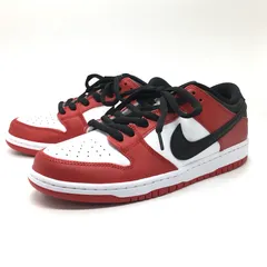 【倉吉店】 中古 NIKE | ナイキ スニーカー SB DUNK LOW PRO 'CHICAGO' ダンク ロー プロ シカゴ BQ6817-600 バーシティレッド/ブラック-ホワイト 27.5cm 【126】
