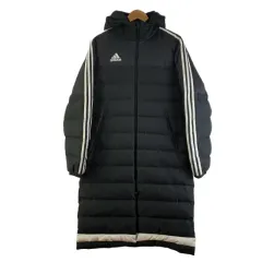 XA0118 ユニセックス90 adidas アディダス TIRO15 ブラック ダウン ジャケット ロング丈