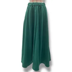 新品 未使用 タグ付き adidas アディダス シーズナル スポーツウェア ルーズフィット ダブルニットスカート ロングスカート フレア ウエストゴム JG3481 緑 グリーン Lサイズ レディース 通年 ゴーゴー古着マルイ北千住店 22 No.1195