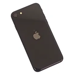 Apple iPhoneSE2 第二世代 64GB バッテリー残77％ SBM系〇 SIMロック解除済 MX9R2J/A ブラック 【中古】JA-25431
