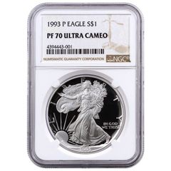 ア*キ様 1999 アメリカンイーグル銀貨 1oz .999 シルバー ケース付