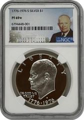 米国シルバーヘリテージ 銀貨 ペン立て1882年モーガン1971年