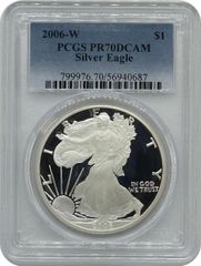 2022-W アメリカ シルバーイーグル 銀貨 PCGS PR70DCAM FS - メルカリ