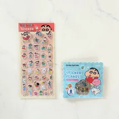 新品 クレヨンしんちゃん クレしん シールセット セリア ぷっくりシール シール ふわふわシール フレークシール アニメ キャラクター おはじきシール