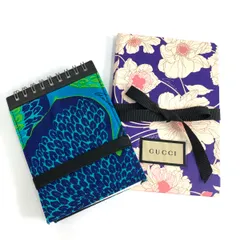 GUCCI グッチ メモ帳2点  ノベルティ    マルチカラー/パープル/ブルー  / 240001171516