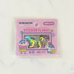 新品 クレヨンしんちゃん クレしん シール セリア フレークシール アミューズメント アニメ キャラクター