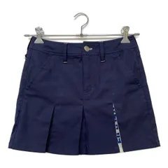 中古 レディース フィラゴルフ FILA GOLF スカート S 紺 ネイビー プリーツ 春夏