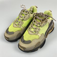 最終値下げ⭐️27cm】BALENCIAGA Triple S 黄×緑 - メルカリ
