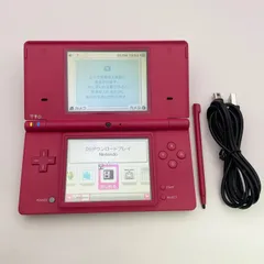【動作確認済】ニンテンドーDSi 本体 TWL-001 ピンク