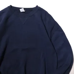 90's メキシコ製 ラッセル ソリッドカラー スウェットパーカー (M) 紺 ネイビー スエットパーカー 90年代 旧タグ オールド RUSSELL  アメリカ古着 USED ビンテージ ヴィンテージ